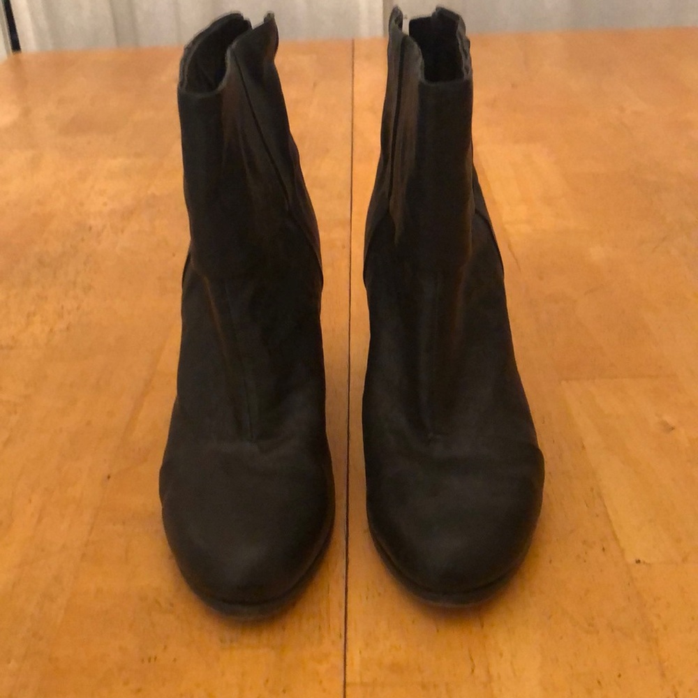 Rag and Bone Black Leather Newbury Boots